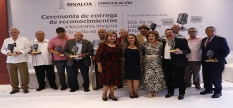 Conmemoran a locutores emblemáticos de la radiodifusora en Sinaloa