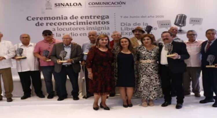 Conmemoran a locutores emblemáticos de la radiodifusora en Sinaloa