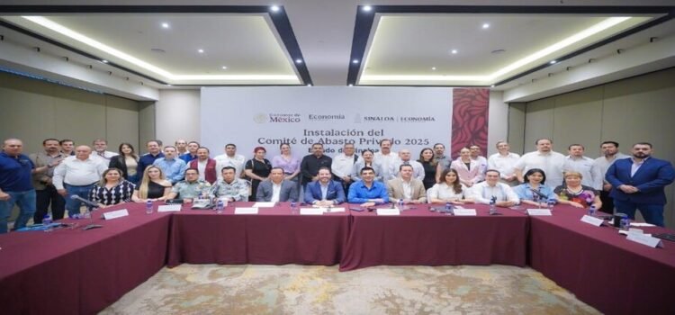 Instalan en Sinaloa el Comité de Abasto Privado en Situaciones de Emergencia 2025 Instalan en Sinaloa el Comité de Abasto Privado en Situaciones de Emergencia 2025