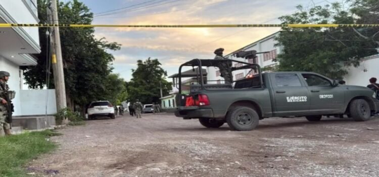 Ultima a dos en la colonia El Palmito, en Culiacán