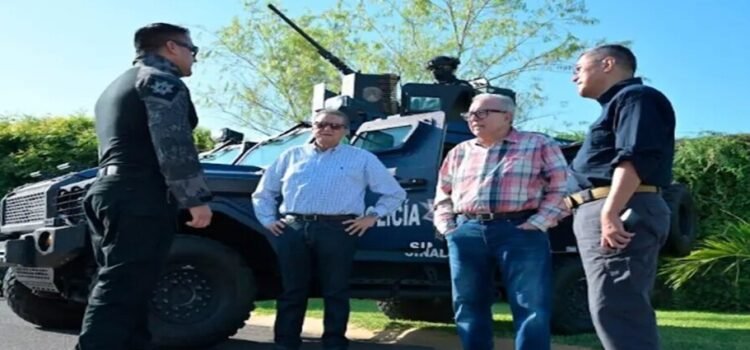 Refuerzan seguridad en Sinaloa con vehículos blindados