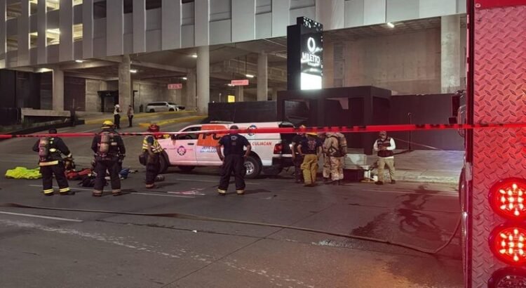 Evacuan plaza comercial en el sector Tres Ríos de Culiacán por fuga de gas tóxico