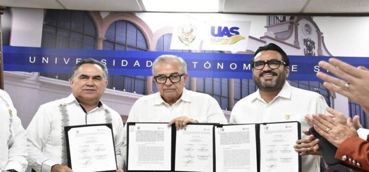 La UAS y el Ayuntamiento de Culiacán firman convenio para reactivar el Paseo del Ángel