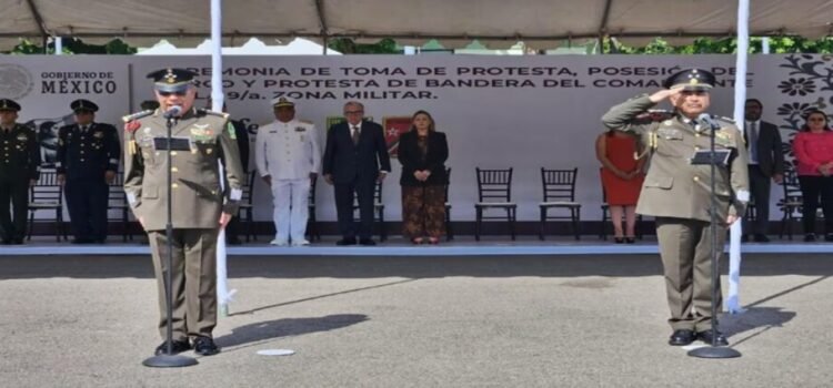 General Santos Gerardo asumió la comandancia de la Novena Zona Militar en Sinaloa
