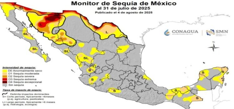 Cuatro municipios de Sinaloa dejan de padecer la sequía
