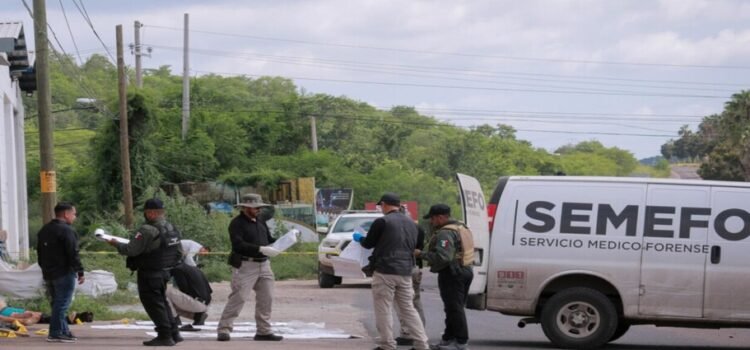 Homicidios entre las 5 principales muertes en Sinaloa; aumentan 58% en un año