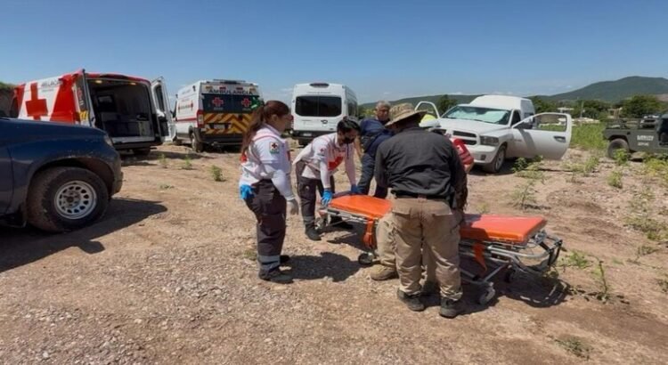 Rescatan a integrante de la Comisión de Búsqueda tras golpe de calor