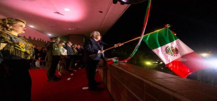 Rocha Moya conmemora Grito de Independencia sin público