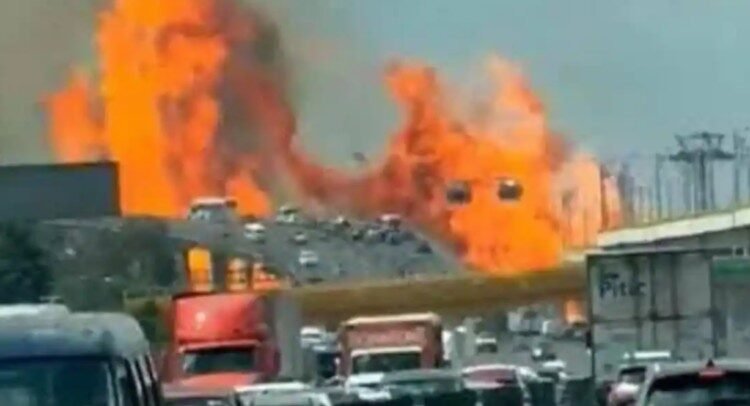 Sube a 8 la cifra de muertos por explosión de pipa de gas