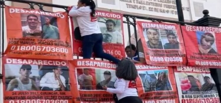Madres buscadoras protestan por los cientos de desaparecidos por la violencia