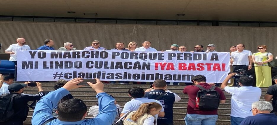 Habitantes reclaman ausencia de Sheinbaum en Culiacán