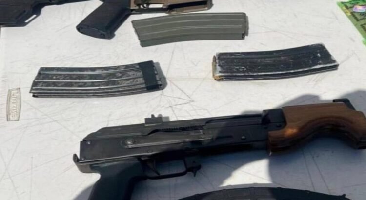 Aseguran armas y drogas en penal de Aguaruto, Culiacán