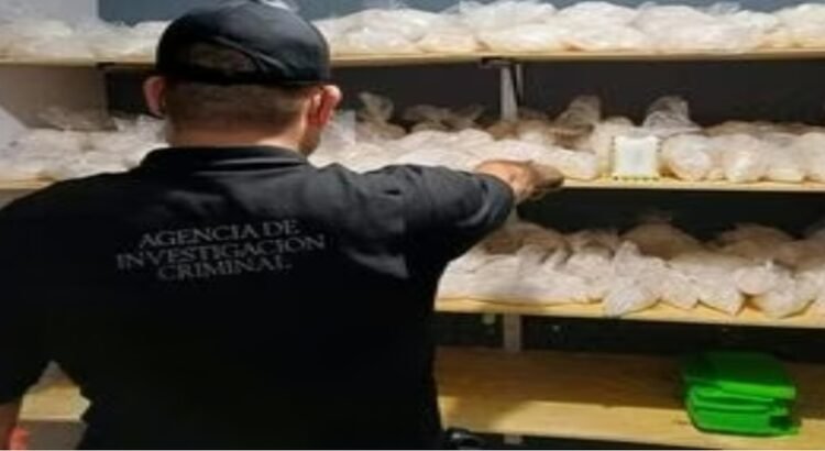 Aseguran 385 kilogramos de metanfetamina tras cateo en Culiacán Aseguran 385 kilogramos de metanfetamina tras cateo en Culiacán