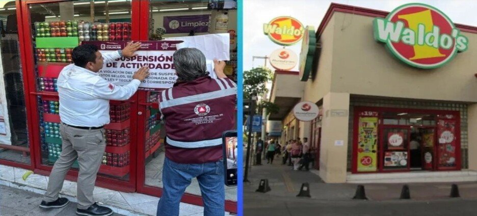 Clausuran Waldo's en Culiacán: detectan falla en sistema para prevenir incendios