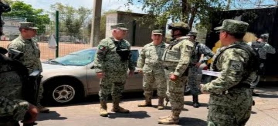 Generales Trevilla y Briseño supervisan operativos del Ejército y la Guardia Nacional en Culiacán