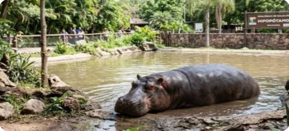 Muere hipopótamo de tres años en el Zoológico de Culiacán; investigan qué ocurrió